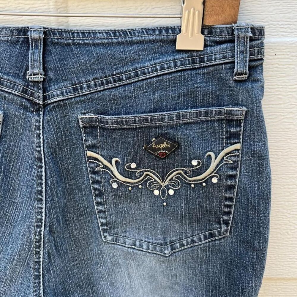 Angels Women's Navy and Black Jeans